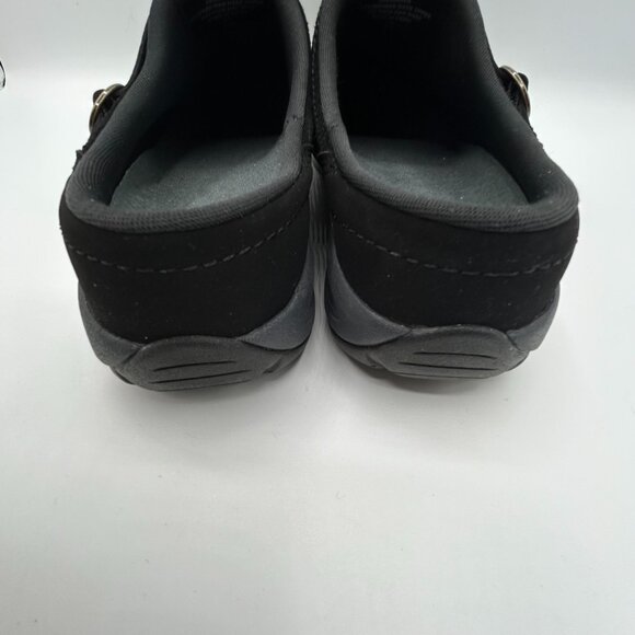 Easy Spirit Womens Equinox Black Suede Slip-On Clogs Size 9M - Picture 3 of 9